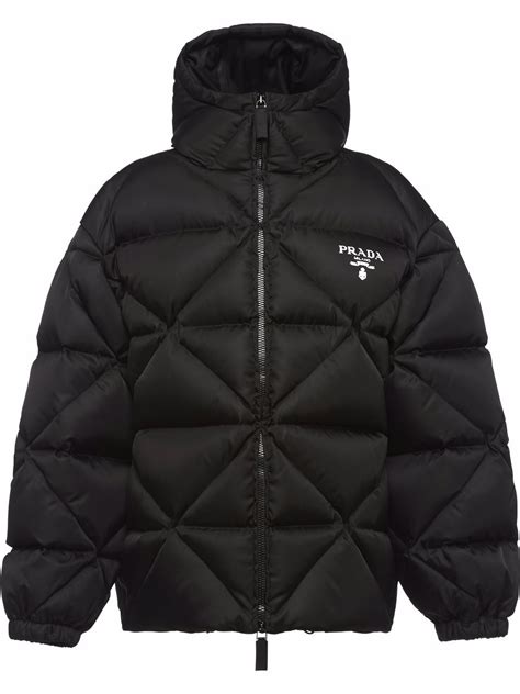 long prada coat|Prada re nylon down jacket.